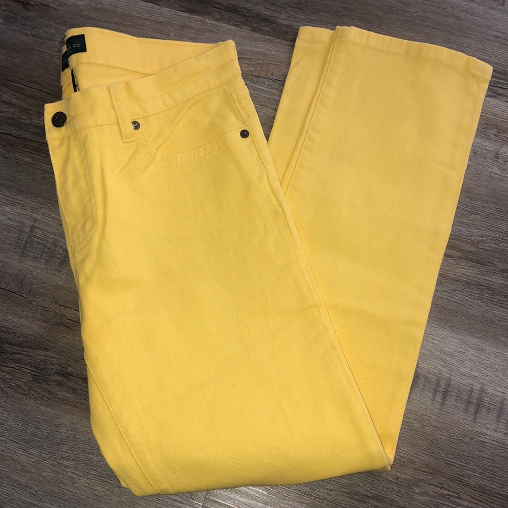 Yellow Jeans